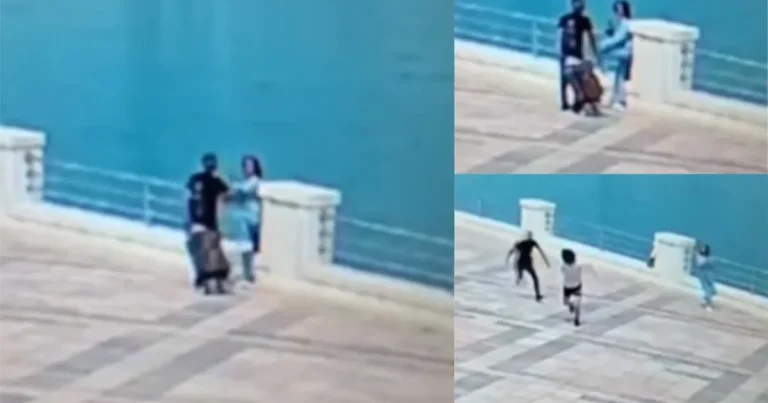 Bulvarda gənc qıza və oğlana qarşı zorakılıq hadisəsinin ANBAAN GÖRÜNTÜLƏRİ