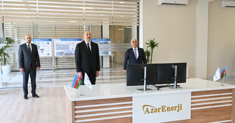 Cəbrayıl rayonunun Soltanlı kəndində “Şəfəq” yarımstansiyasının açılışı olub – FOTO
