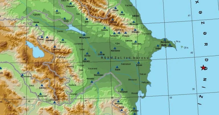 Xəzər dənizində 3,9 maqnitudalı zəlzələ baş verib