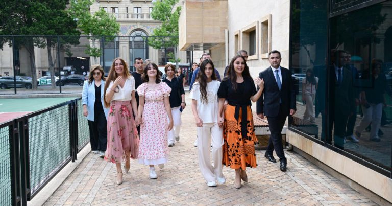 Leyla Əliyeva və Arzu Əliyeva Dənizkənarı Milli Parkda açılış və təqdimat mərasimlərində iştirak ediblər – (Foto)