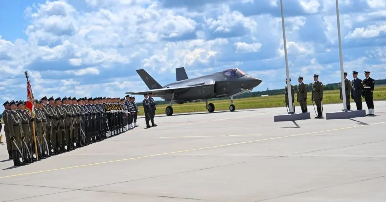 Polşa ilk F-35 qırıcılarını rəsmi olaraq silahlanmaya qəbul edib