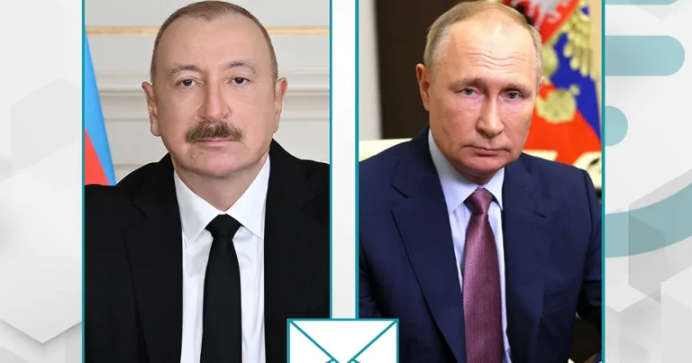 İlham Əliyev Vladimir Putini təbrik etdi