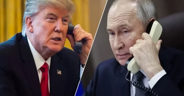 Tramp və Putin arasında telefon danışığı olub