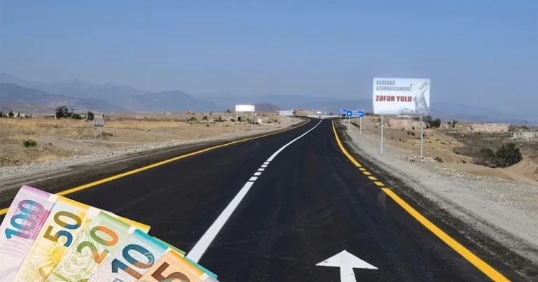 Azərbaycanda daha bir yol ÖDƏNİŞLİ OLDU – MƏBLƏĞLƏR AÇIQLANDI