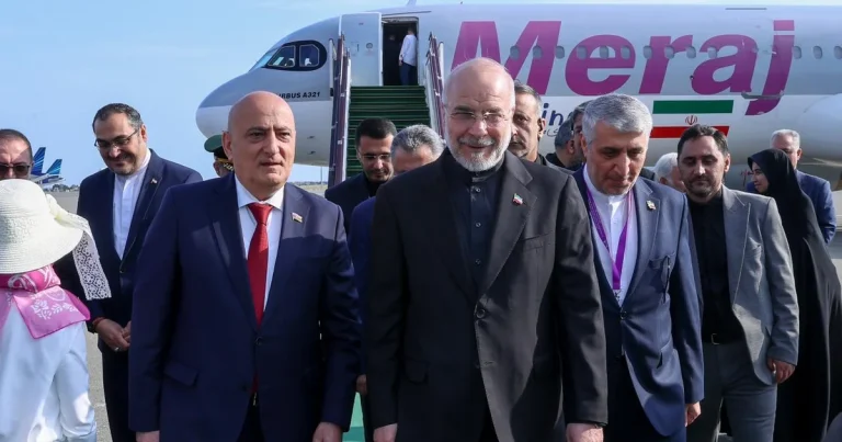 Məhəmməd Baqer Qalibaf Azərbaycana işgüzar səfərə gəlib