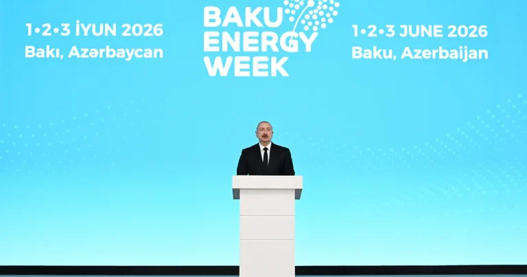 İlham Əliyev Bakı 31-ci “Baku Energy Forum”un rəsmi açılış mərasimində iştirak edir – FOTO