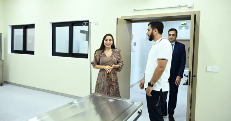 Leyla Əliyeva Yevlaxda Sahibsiz Heyvanlara Qayğı Mərkəzinin regional bölməsinin açılışında iştirak edib – FOTO
