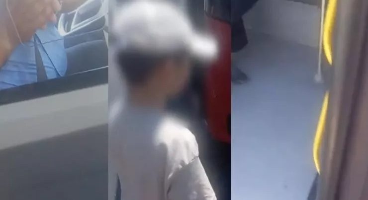 Bakıda avtobus sürücüsü ananı düşürdü – Xəstə uşağına görə – VİDEO