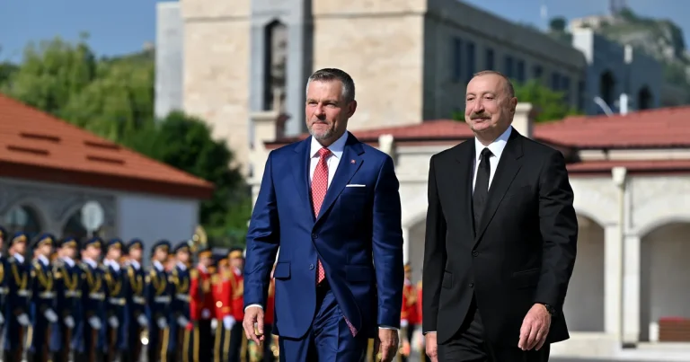 İlham Əliyev Şuşada Peter Pelleqrinini qarşıladı – FOTO İlham Əliyev Şuşada Peter Pelleqrinini qarşıladı – FOTO