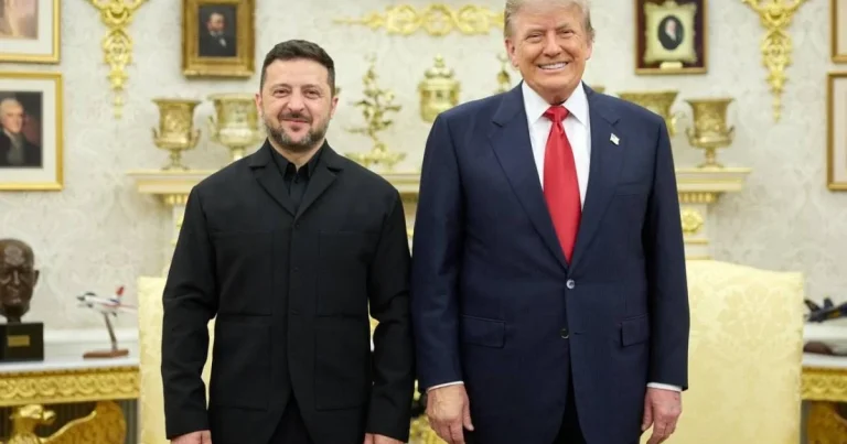 Zelenski və Tramp Ağ Evdə qapalı görüş keçirdi