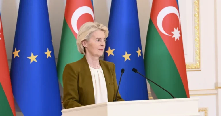 Ursula fon der Lyayen Azərbaycana səfəri ilə bağlı videoçarx paylaşıb