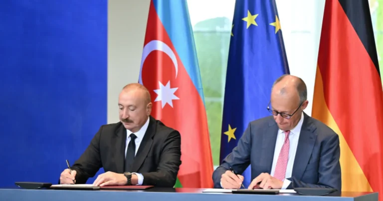 Azərbaycan ilə Almaniya arasında Birgə Bəyannamə imzalanıb Azərbaycan ilə Almaniya arasında Birgə Bəyannamə imzalanıb