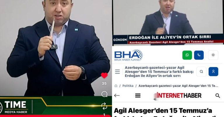 Aqil Ələsgərin “15 iyul çevrilişə cəhd” analizi Türkiyə mediasında – VİDEO