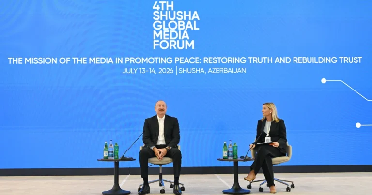 Prezident Şuşa Qlobal Media Forumunun keçirilməsinin məqsədindən danışıb