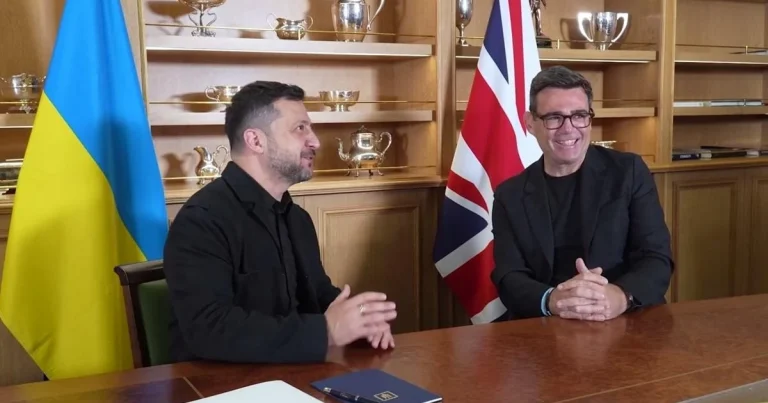Zelenski və Böyük Britaniya yeni nəsil REM sistemlərinin tədarükünü müzakirə etdi
