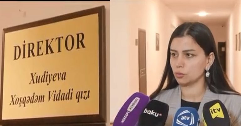 GDU-nun Regional Kollecində müəllimlər etiraza qalxdı – VİDEO