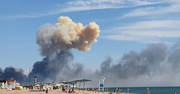 Ukrayna yenə “Saki” aerodromuna zərbə endirdi