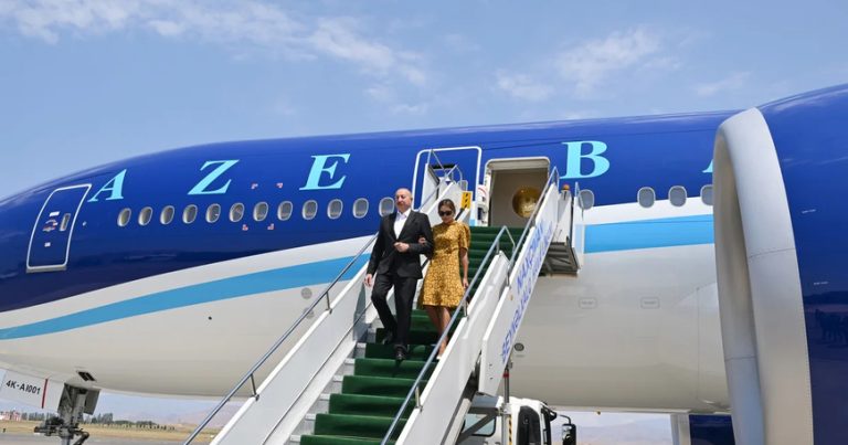 Prezident İlham Əliyev Naxçıvanda səfərdədir