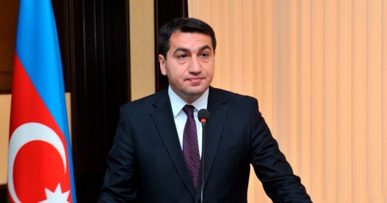 Hikmət Hacıyev: Ermənistan Konstitusiyasından ərazi iddiaları çıxarılsa, sülh sazişi üçün problem qalmır