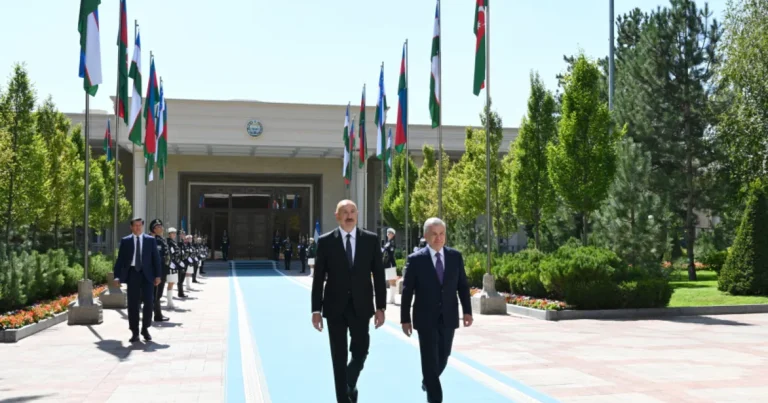 Daşkənddə Prezident İlham Əliyevin rəsmi qarşılanma mərasimi olub – FOTO – VİDEO