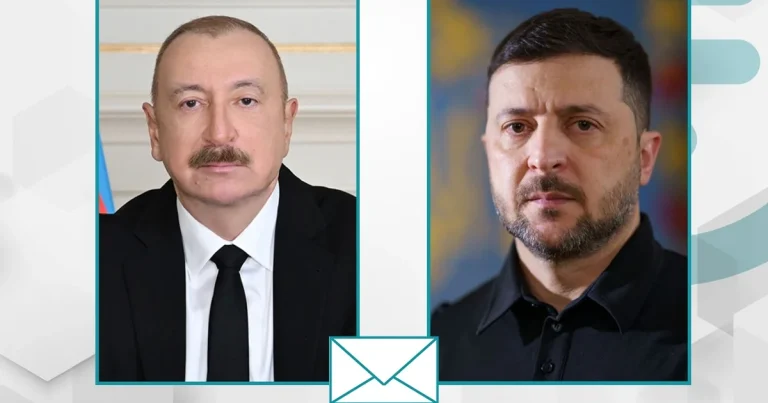 İlham Əliyev Volodimir Zelenskini təbrik edib