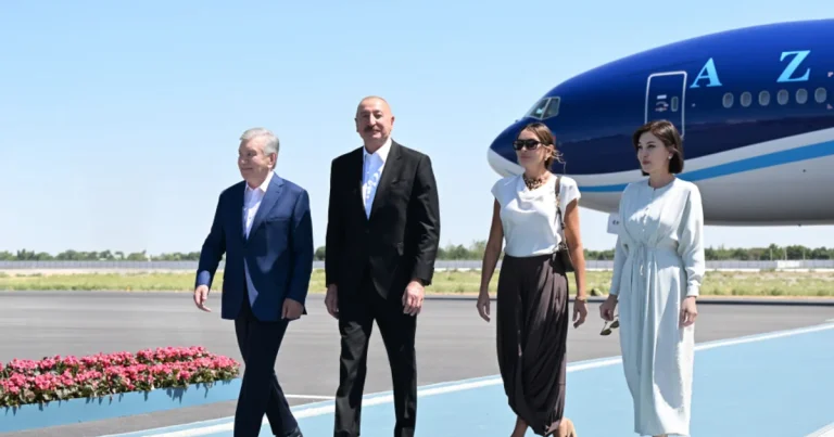 Prezident İlham Əliyevin sosial şəbəkə hesablarında Özbəkistana dövlət səfəri ilə bağlı paylaşım edilib – VİDEO