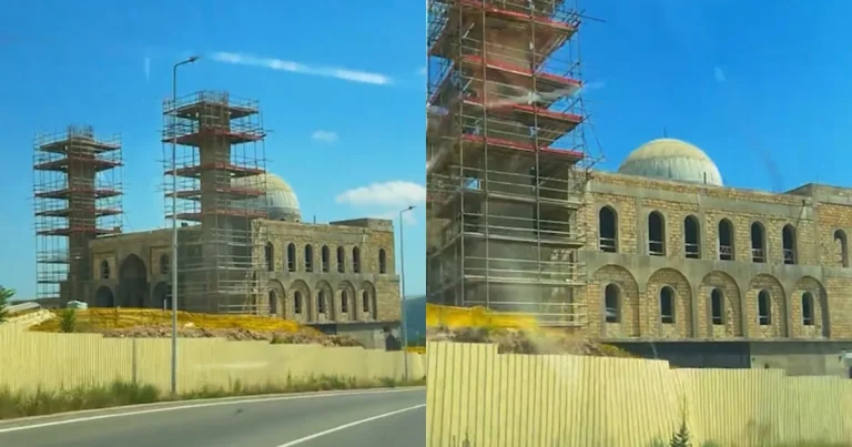 Laçında regionun ən böyük məscidlərindən biri inşa olunur: DETALLAR – VİDEO Laçında regionun ən böyük məscidlərindən biri inşa olunur: DETALLAR – VİDEO