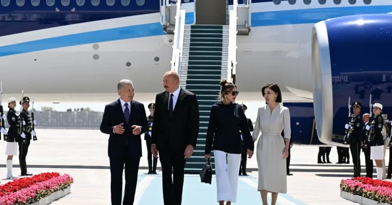Şavkat Mirziyoyev Prezident İlham Əliyevin Özbəkistana səfəri ilə bağlı paylaşım edib