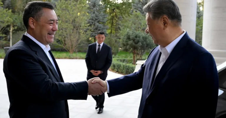 Çin və Qırğızıstan strateji tərəfdaşlığa dair müqavilə imzalayıb