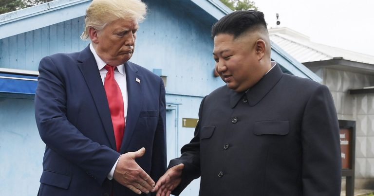Tramp Kim Çen Inla payızda görüşmək istəyir