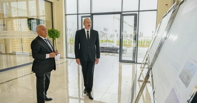 İlham Əliyev “Yeni Səngəçal” yarımstansiyasının açılışında iştirak edib – FOTO – VİDEO İlham Əliyev “Yeni Səngəçal” yarımstansiyasının açılışında iştirak edib – FOTO – VİDEO