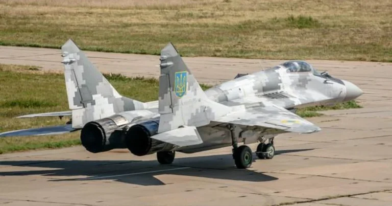 Ukraynada MiQ-29 qırıcısı qəzaya uğradı – Pilot xilas oldu Ukraynada MiQ-29 qırıcısı qəzaya uğradı – Pilot xilas oldu