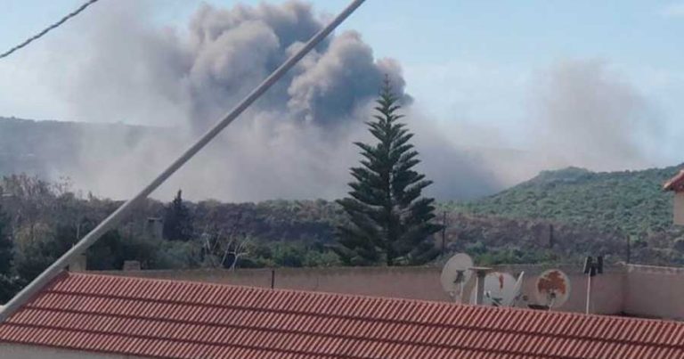 İsrail SEPAH döyüşçülərinin mühasirədə olduğu ərazini bombaladı