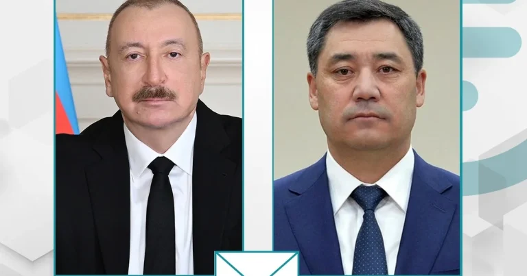 İlham Əliyev Sadır Japarova təbrik məktubu göndərdi