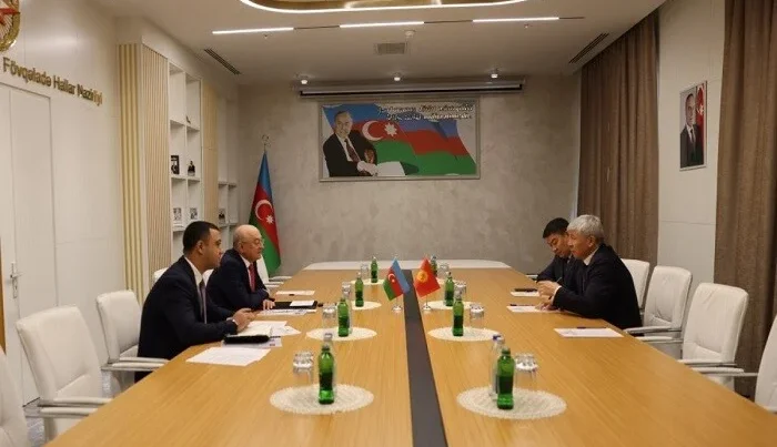Kəmaləddin Heydərov Qırğızıstan səfiri ilə görüşdü