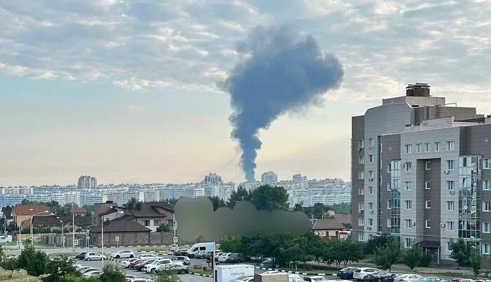 Krasnodarda neft bazası yanır – Video