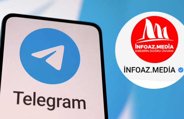 İNFOAZ.MEDİA-nın rəsmi Telegram kanalı “mavi tık” aldı İNFOAZ.MEDİA-nın rəsmi Telegram kanalı “mavi tık” aldı