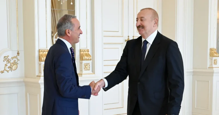 İlham Əliyev ATƏT Parlament Assambleyasının prezidentini qəbul edib – FOTO