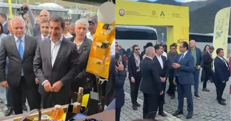 Xarici diplomatlar Kəlbəcərdə keçirilən Bal Festivalında iştirak ediblər – VİDEO