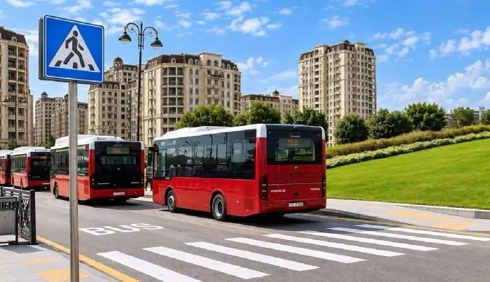 Bakıda bu avtobusun yolu dəyişdirildi