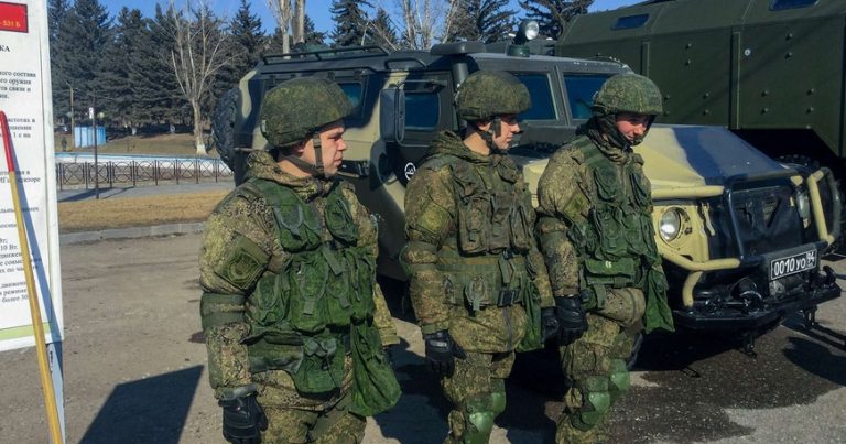Türkiyədən 8 kilometr aralıda 5 min rus qoşunu-FOTOLAR