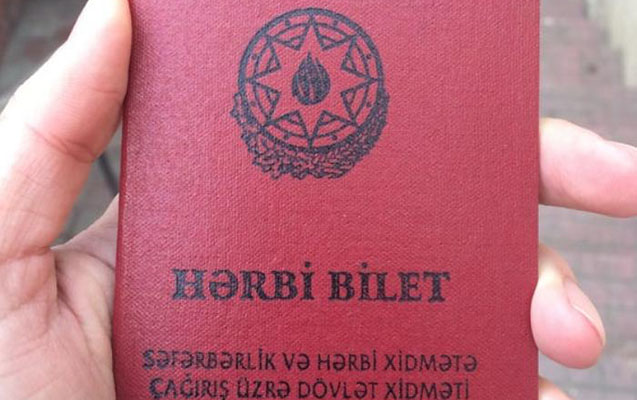 Bu şəxslər hərbi xidmət keçmədən “yararlı” bilet ala bilər Bu şəxslər hərbi xidmət keçmədən “yararlı” bilet ala bilər