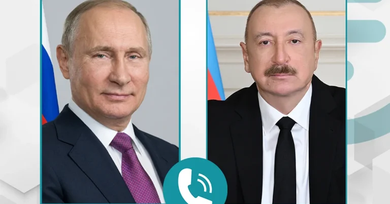 Vladimir Putin İlham Əliyevə zəng edib