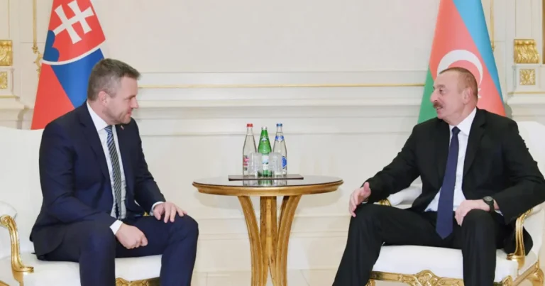Prezident azad edilmiş ərazilərimizin bərpasında Slovakiyanın iştirakını yüksək qiymətləndirib