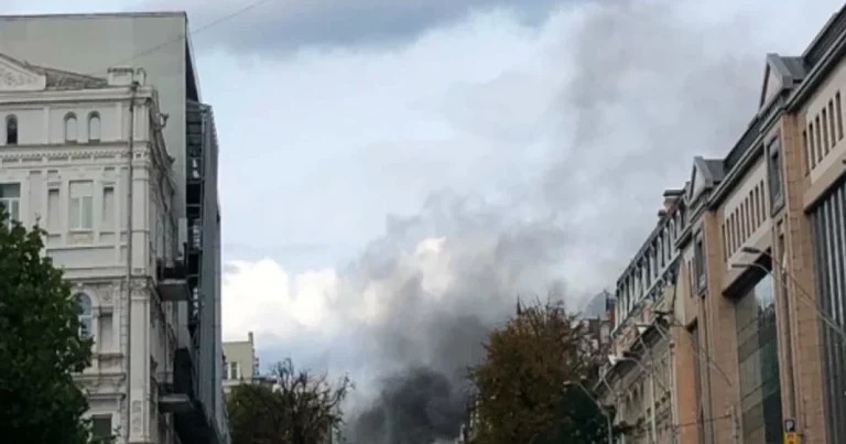 Ukrayna Təhlükəsizlik Xidmətinin binası vuruldu