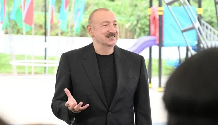 Ermənilər sanitar qovşağı da aparmışdılar… – Prezident danışdı