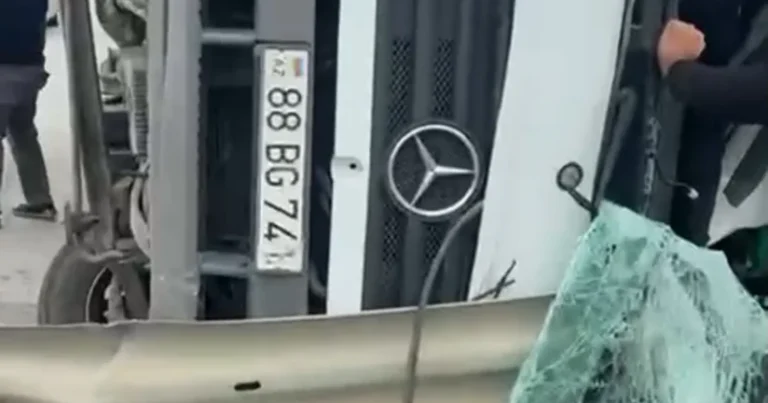 Bakı-Qazax yolunda ağır qəza: Ölən və yaralananlar var
