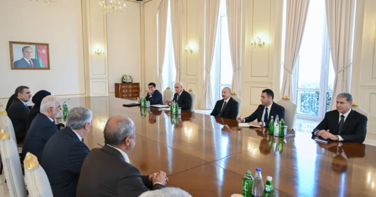 Prezident İlham Əliyev İranın daxili işlər nazirini qəbul edib – FOTO