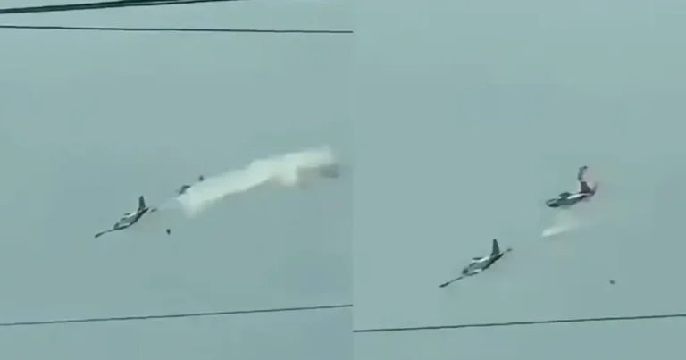 Filippində iki təyyarə toqquşdu: Dörd pilot həlak oldu – Video