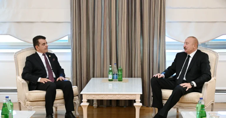 İlham Əliyev ICESCO-nun baş direktorunu qəbul edib – FOTO